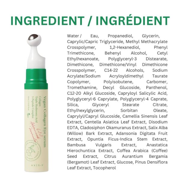 AXIS-Y Vegan Collagen Eye Serum 10ml - Image 6